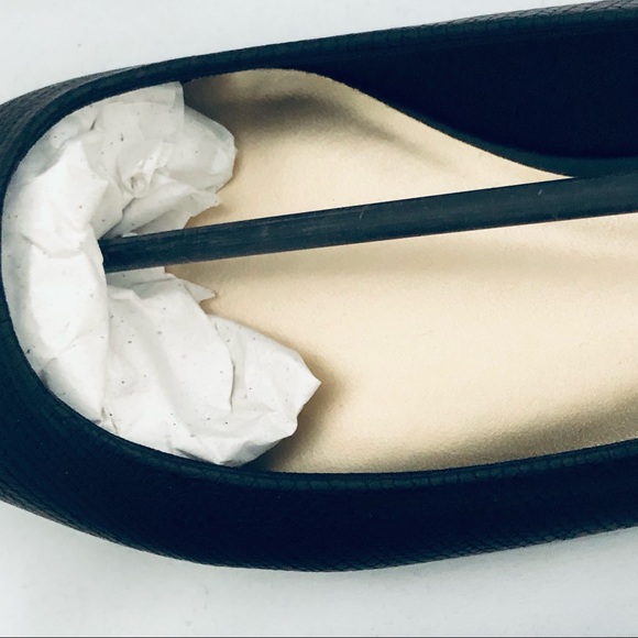 Ballet Shoes Pointed Toe Classic Slip On Ballerina Flats Shoes 9.5 9 1/2 texture - Picture 15 of 16